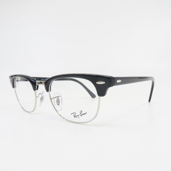 Ray-Ban RB 5154 2000 Clubmaster Black-Silver - Picture 3 of 7